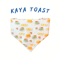 Kaya Toast Set Scrunchie Bandana (water-repellent)