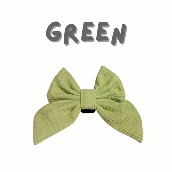 Pastel Sailor Bow (Velcro-On Collar & Harness Accessory)