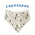 Champagne Scrunchie Bandana (water-repellent)