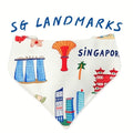SG Landmarks Scrunchie Bandana (water-repellent)