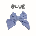 Pastel Sailor Bow (Velcro-On Collar & Harness Accessory)
