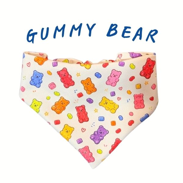 Gummy Bear Scrunchie Bandana
