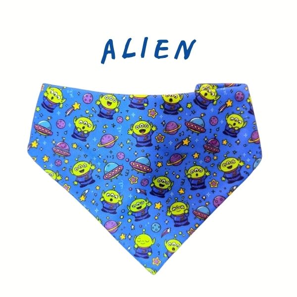 Alien Scrunchie Bandana