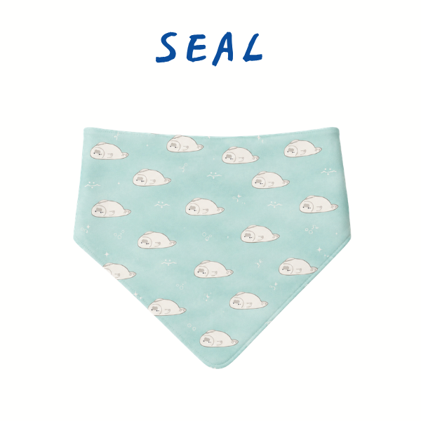 Seal Scrunchie Bandana (water-repellent)