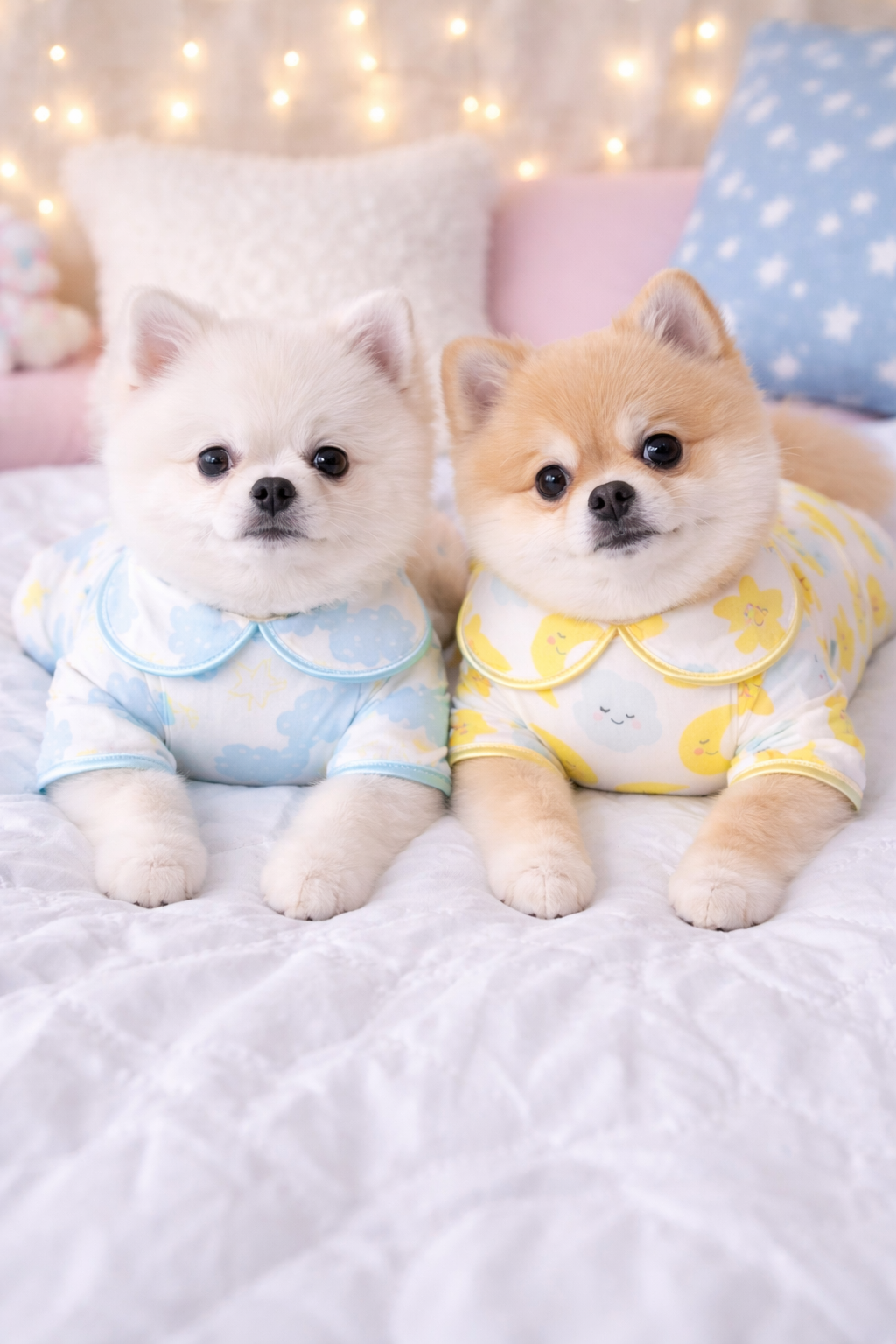 Sweet Dreams Cloud & Moon Soft Cotton Pajama Tee